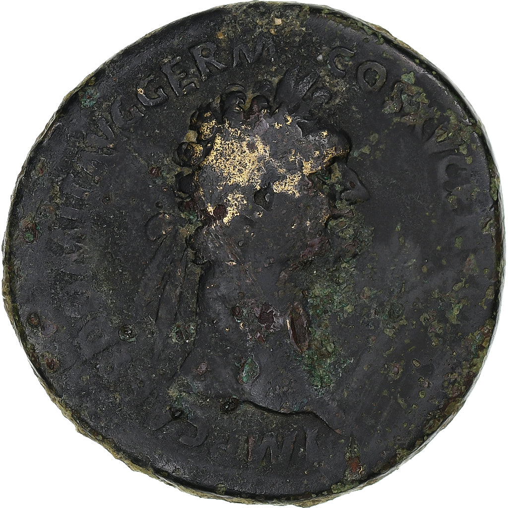 Domiciano,
sestercio,
90-91