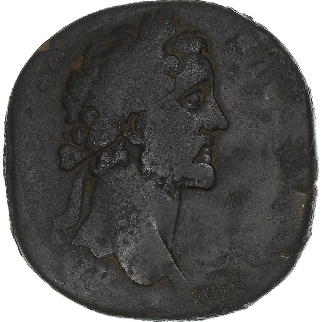 Antonino Pío
sestercio,
156-157