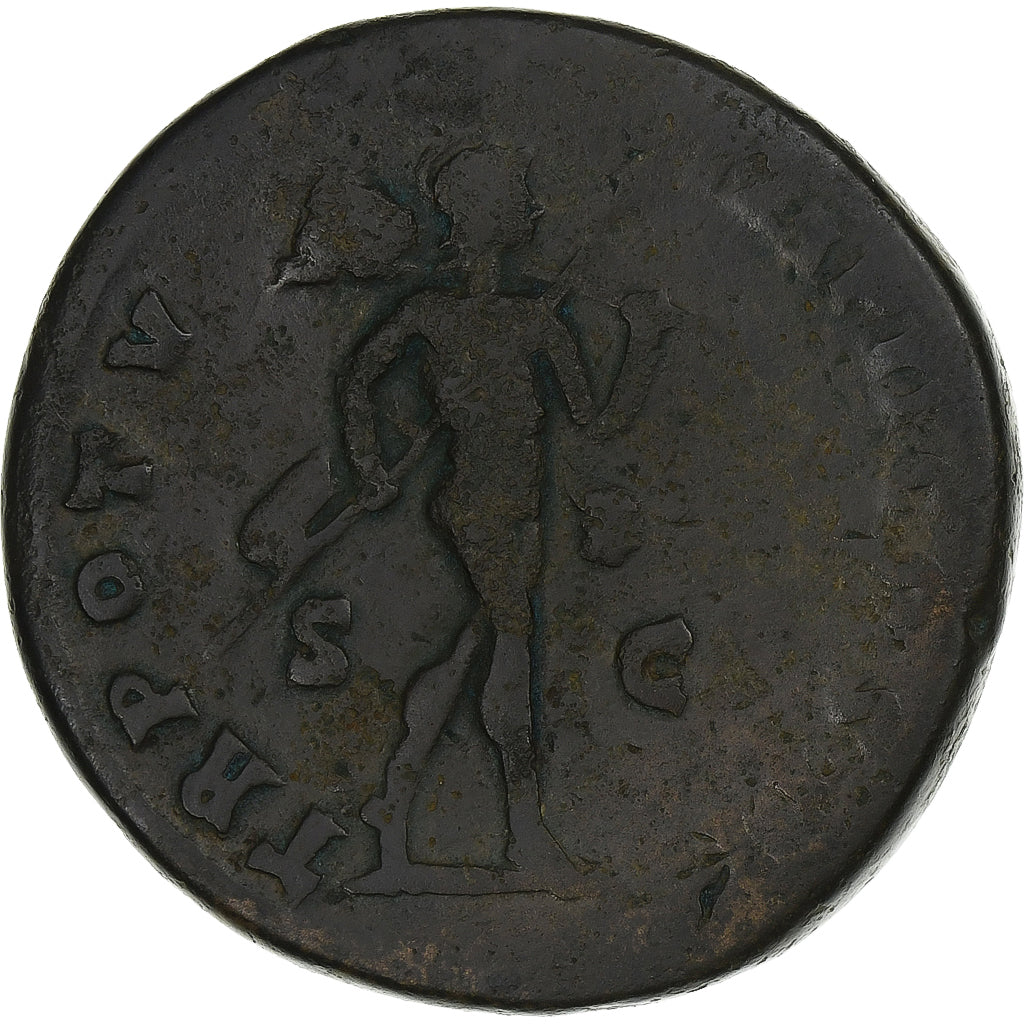 Lucio Vero,
sestercio,
164-165