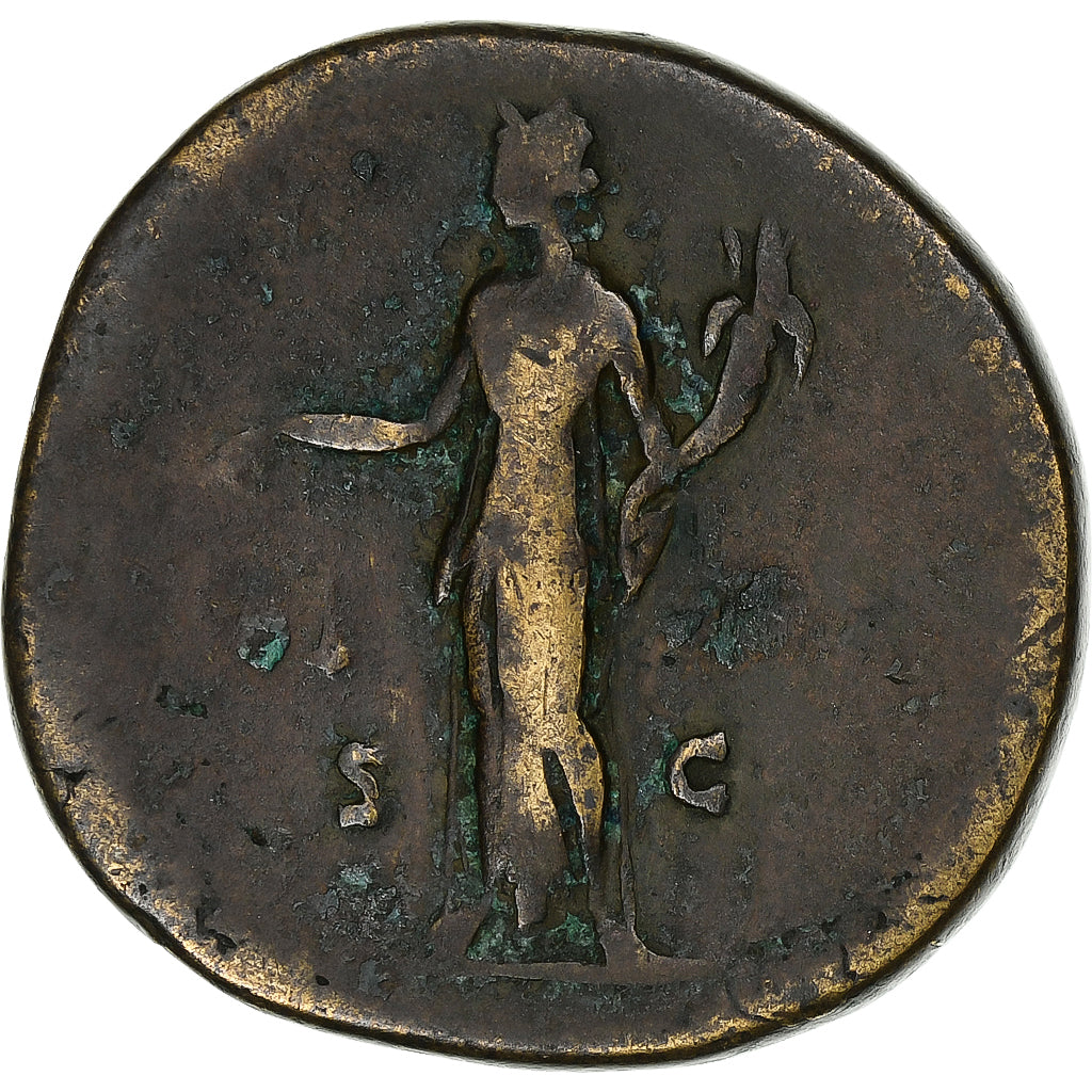 Antonino Pío
sestercio,
148-149
