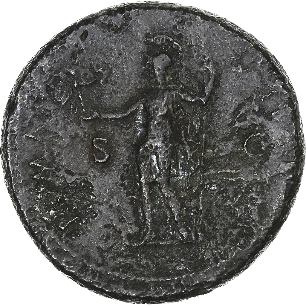 Vespasiano,
sestercio,
71