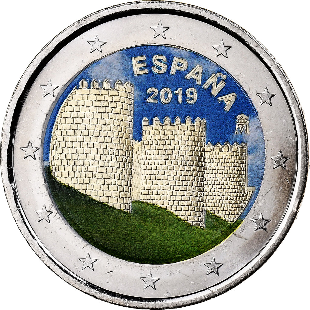 Español,
2 euros,
Coloreado