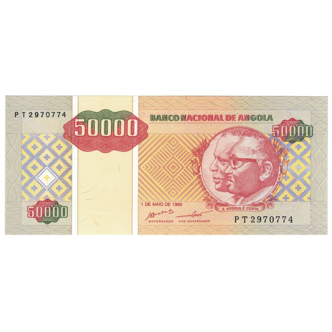 Billete de Angola
50