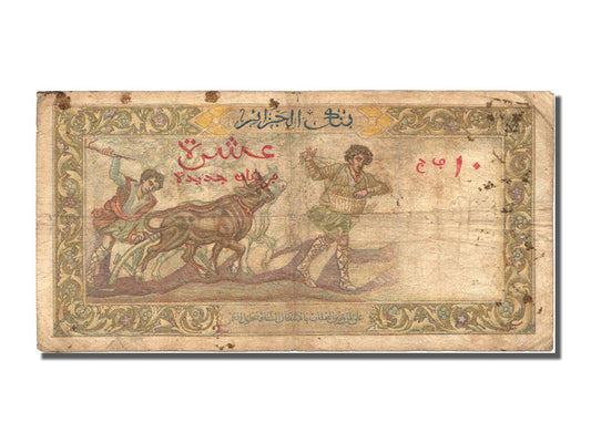 Billete de banco,

Argelia,

10 francos neoyorquinos