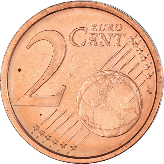Tribuna del Vaticano, 

2 céntimos de euro, 

2007