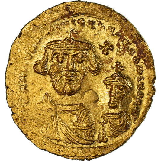Moneda,

hercúlea,

con Heraklion Constantino