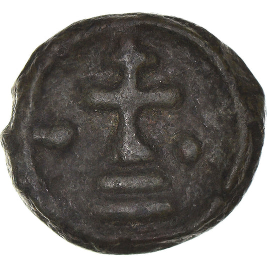 Moneda,

Basilio I,

Æ