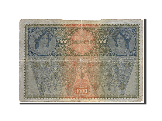 Billete de Austria, 1000 coronas