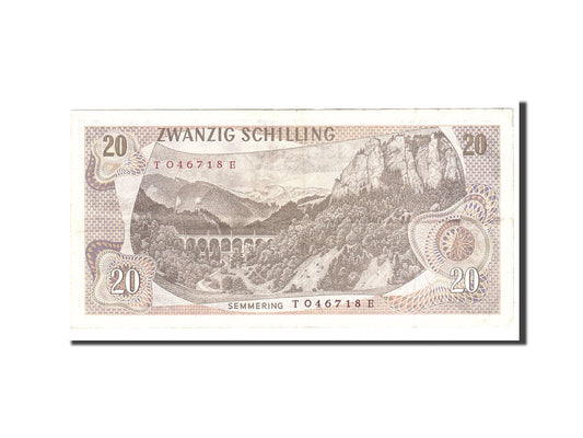 Billete de banco, Austria,

20 chelines