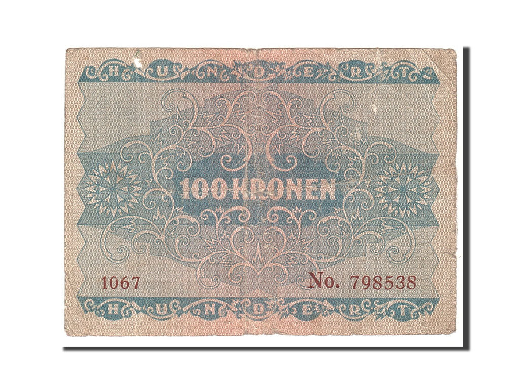 Billete de Austria, 100 coronas
