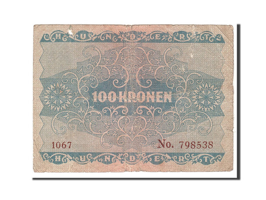Billete de Austria, 100 coronas