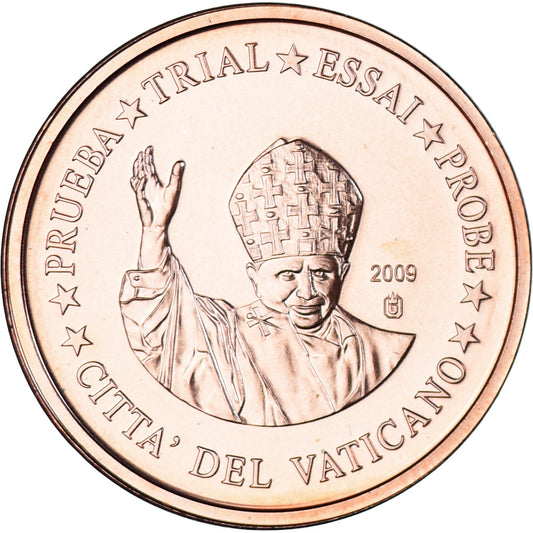 Vaticano,

2 céntimos de euro,

2009