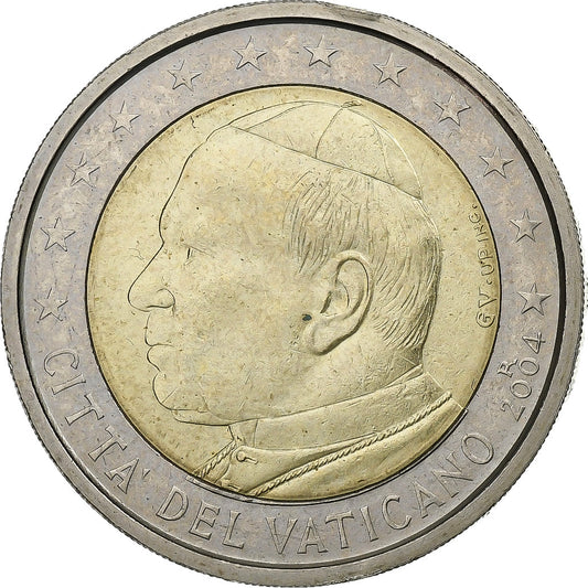 Tribuna del Vaticano,

Juan Pablo II,

2 euros