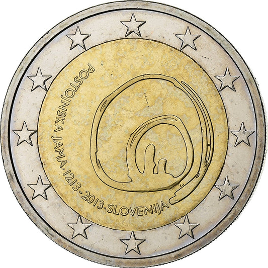Eslovenia,

2 euros,

2013