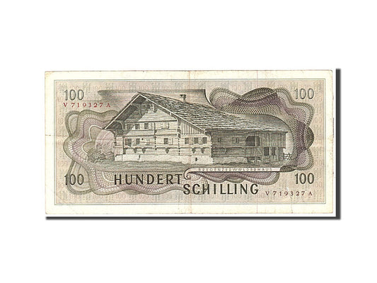 Billete de banco,

Austria,

100 chelines