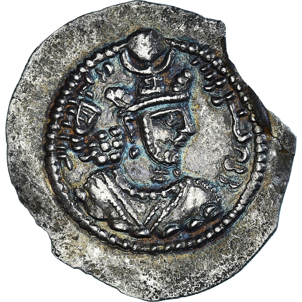 Moneda,

Reyes sasánidas,

Varhran W