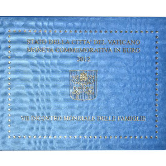 Vaticano, 
  
  2 euros, 
  
  7. Encuentro Mundial de las Familias