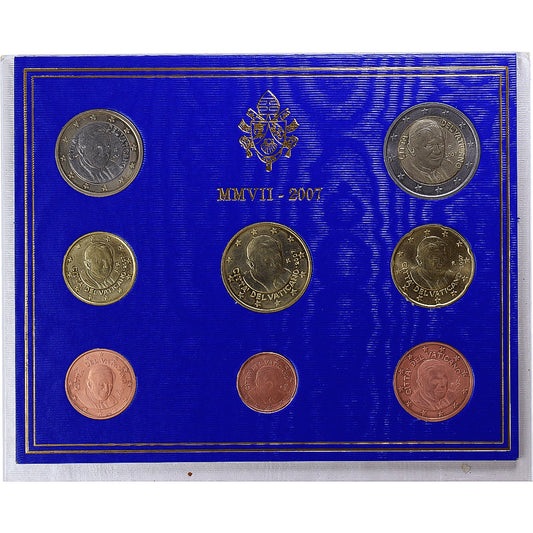 Vaticano,

1 céntimo por 2 euros,

2007