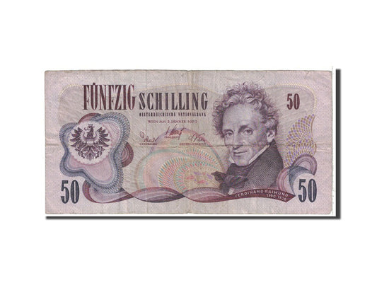 Billete de banco,

Austria,

50 chelines