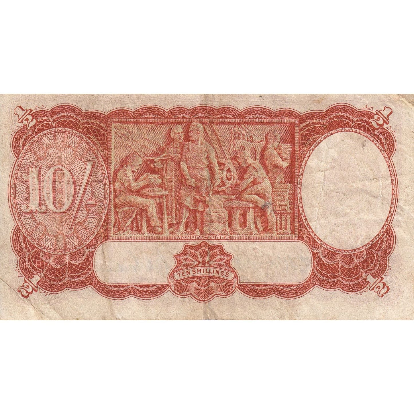 Billete de Australia,

10 chelines
