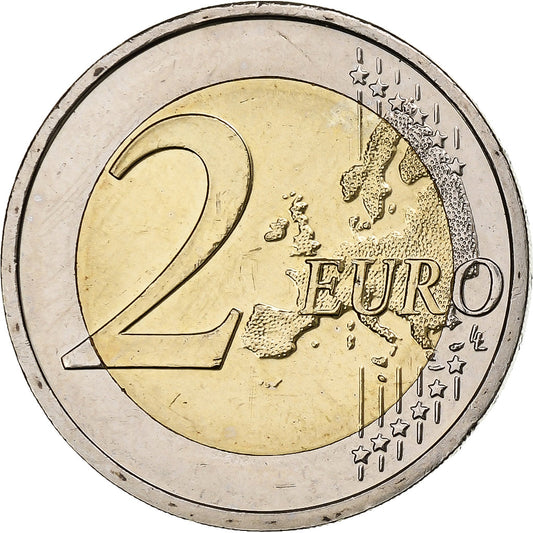 Eslovaco,

2 euros,

Bandera de la Unión Europea
