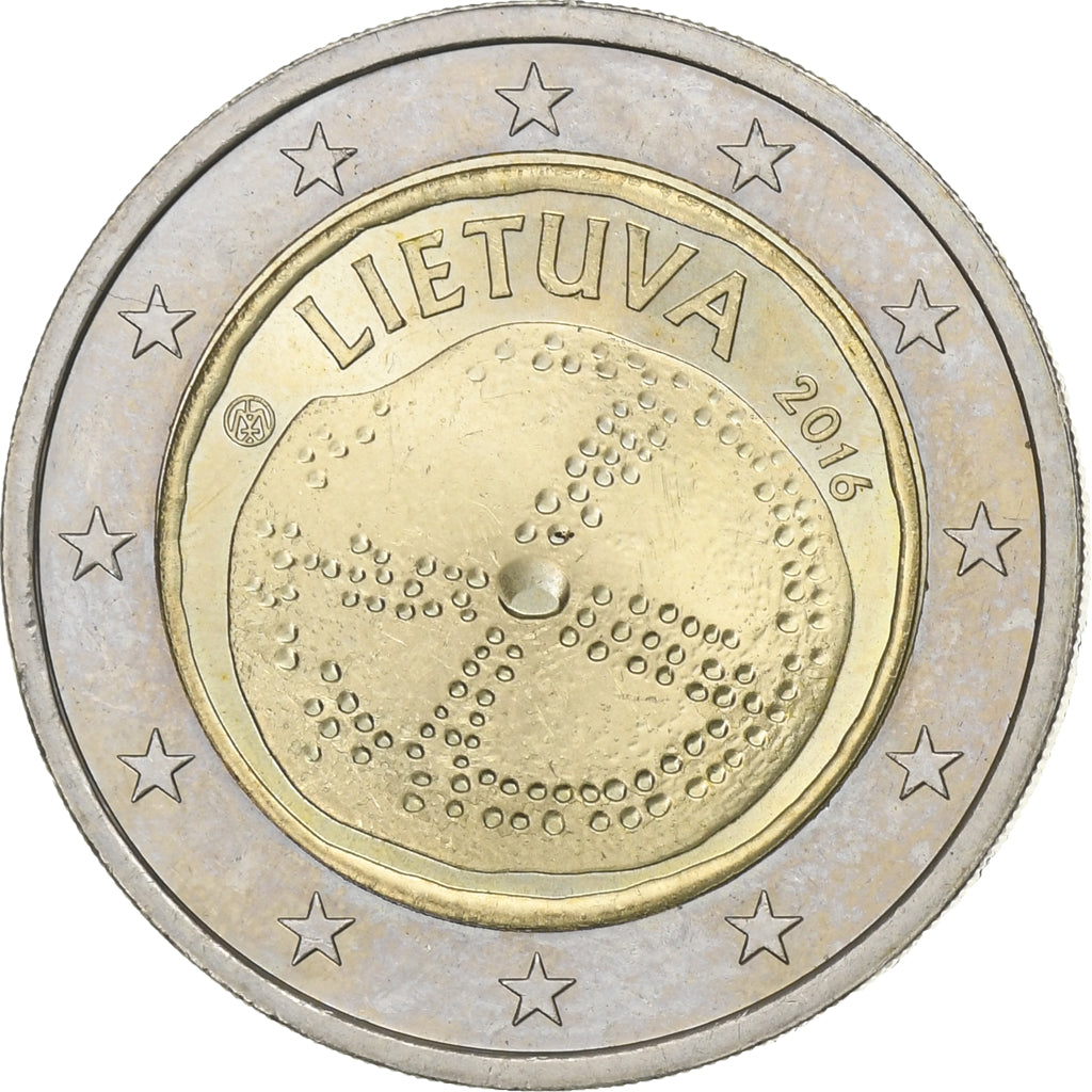 Lituania, 

2 euros, 

CULTURA DEL BALLET