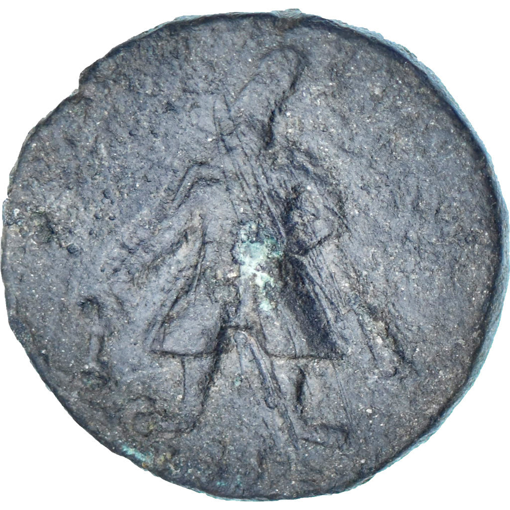Imperio Kushan,

Escalonados Kadfises,

Tetradracma