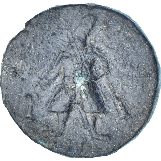 Imperio Kushan,

Escalonados Kadfises,

Tetradracma