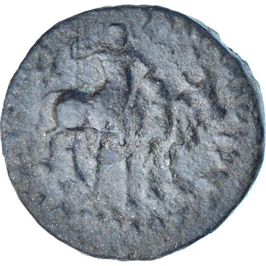 Imperio Kushan,

Escalonados Kadfises,

Tetradracma