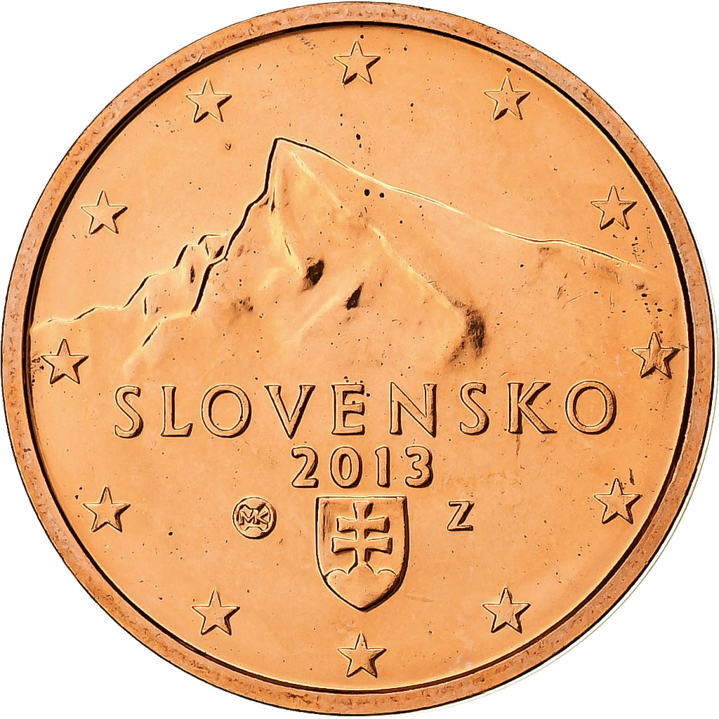 Eslovaco,

2 céntimos de euro,

2013