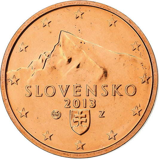 Eslovaco,

2 céntimos de euro,

2013
