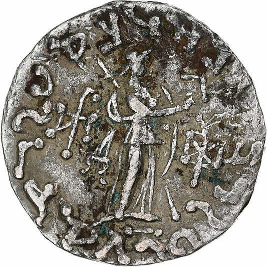 Reino Indoescita,

Ases II,

Tetradracma