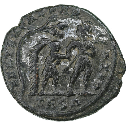 Constancio II, 
  
  Follis, 
  
  348-350