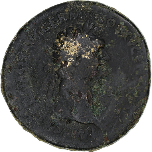 Domiciano,
 
 sestercio,
 
 90-91