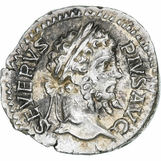 Septimio Severo, 
  
  Dinar, 
  
  202-210