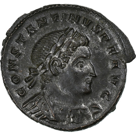 Constantino I, 
  
  Follis, 
  
  317