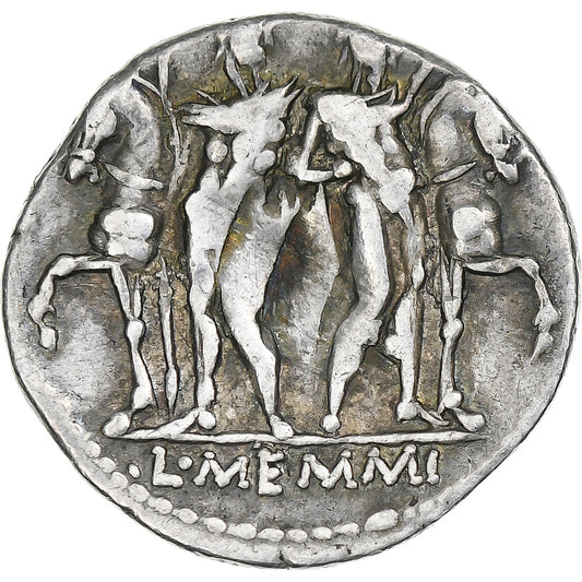 Memmia, 
  
  Dinar, 
  
  109-108 aC