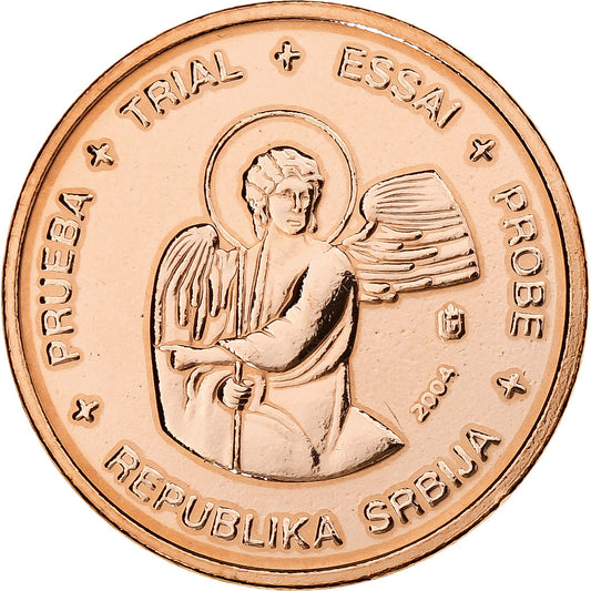 Serbia, 
  
  2 céntimos de euro, 
  
  Fantasía-Euro-Muster