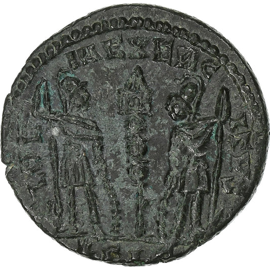 Constantino II, 
  
  Follis, 
  
  317-337