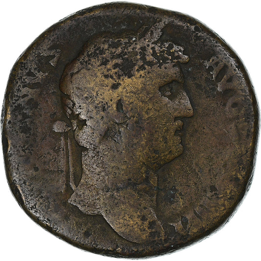 Adriano,
 
 sestercio,
 
 117-138