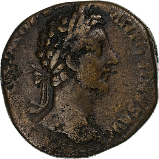 Cómodo, 
  
  sestercio, 
  
  181-183