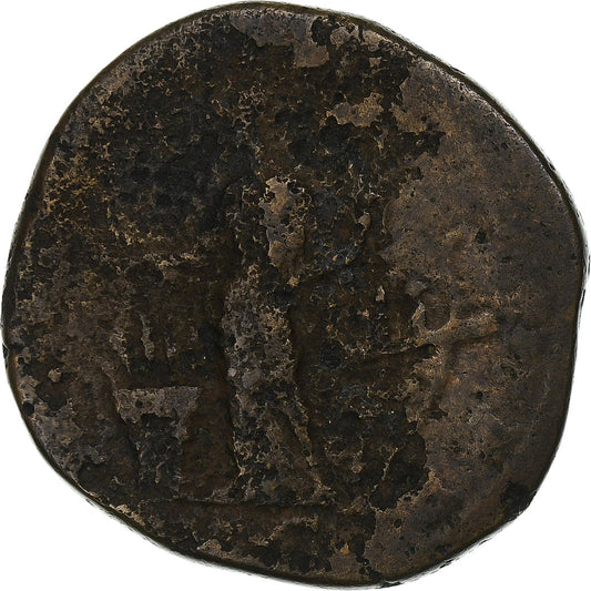 Cómodo, 
  
  sestercio, 
  
  181-183