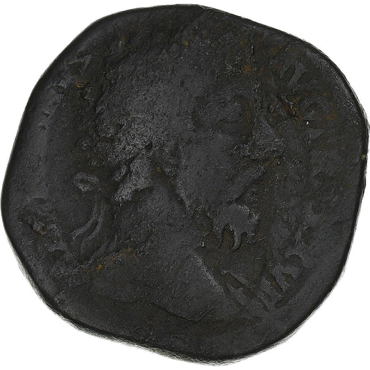 Marco Aurelio,
 
 sestercio,
 
 171-172