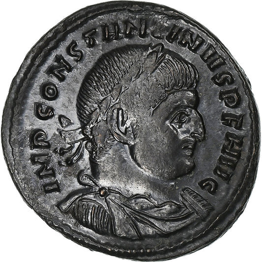 Constantino I, 
  
  Follis, 
  
  313