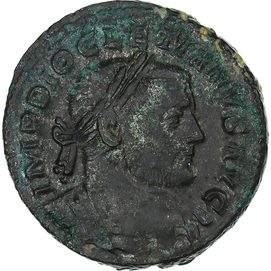 diocleciano, 
  
  Follis, 
  
  303-305