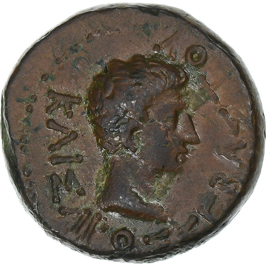 Rhoemetalces I y Augusto,

E de Bronce,

27 a. C.-14 d. C.
