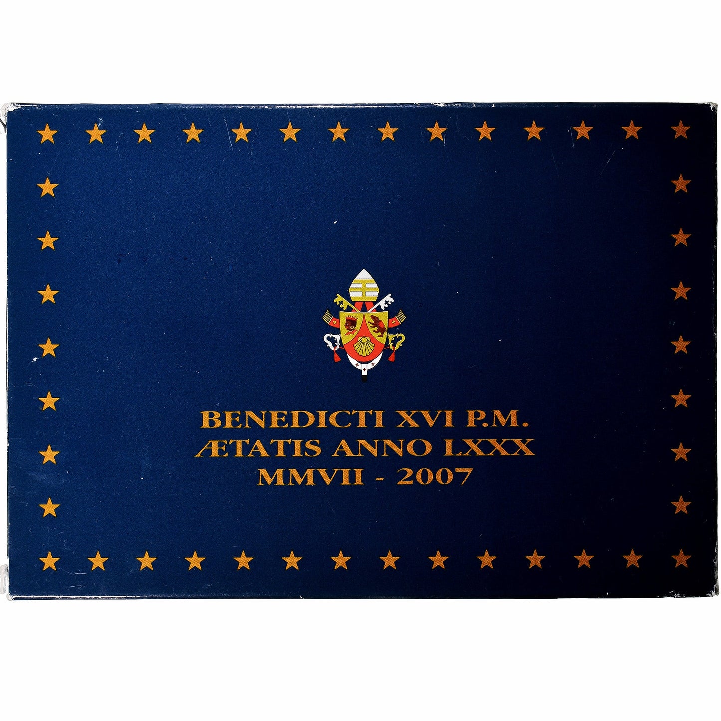 Vaticano,

Benedicto XVI,

Lote de 1 c. - 2 euros + Medalla