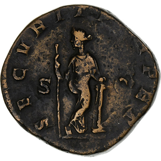 Gordio III,
 
 sestercio,
 
 244