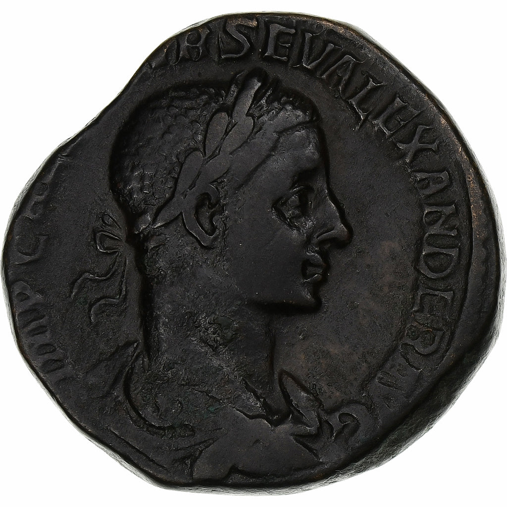 Severo Alejandro,
 
 sestercio,
 
 225