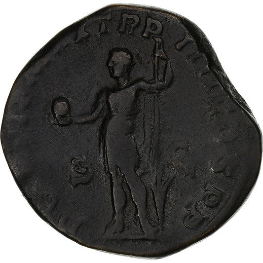 Severo Alejandro,
 
 sestercio,
 
 225